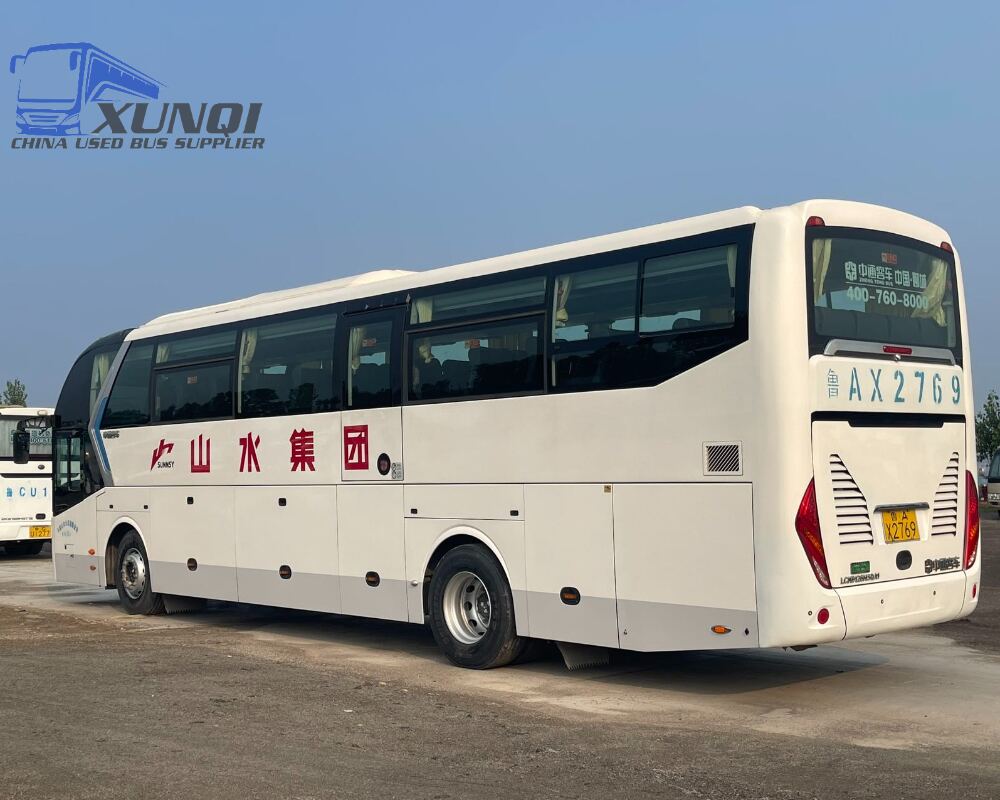 Used Zhongtong bus LCK6126 50 Seats 2018 Year 12 meters long China bus weichai 6-cylinder diesel engine