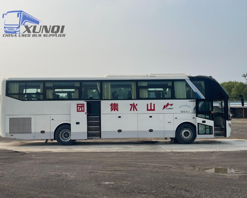 Used Zhongtong bus LCK6126 50 Seats 2018 Year 12 meters long China bus weichai 6-cylinder diesel engine