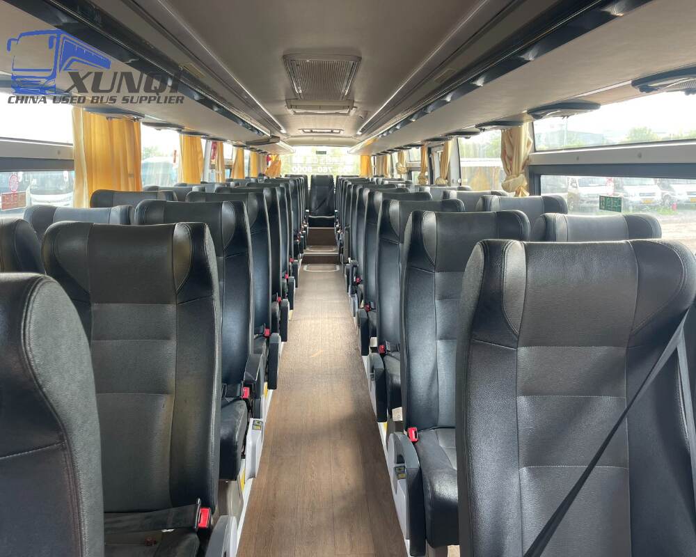 Used Zhongtong bus LCK6126 50 Seats 2018 Year 12 meters long China bus weichai 6-cylinder diesel engine
