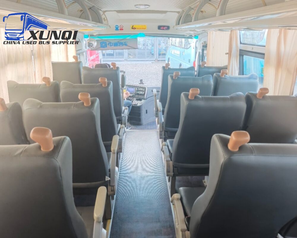 Used Zhongtong bus LCK6826 34 Seats 2020 Year 8 Seters long China bus weichai 4-cylinder diesel engine