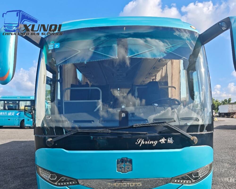 Used Zhongtong bus LCK6826 34 Seats 2020 Year 8 Seters long China bus weichai 4-cylinder diesel engine