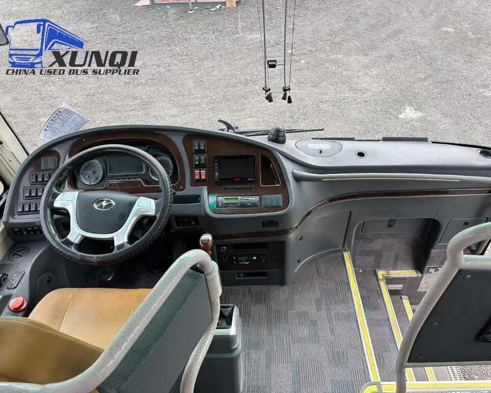 Used Haige bus KLQ6125 56 Seats 2019 Year 12 Seters long China bus yuchai 6-cylinder diesel engine
