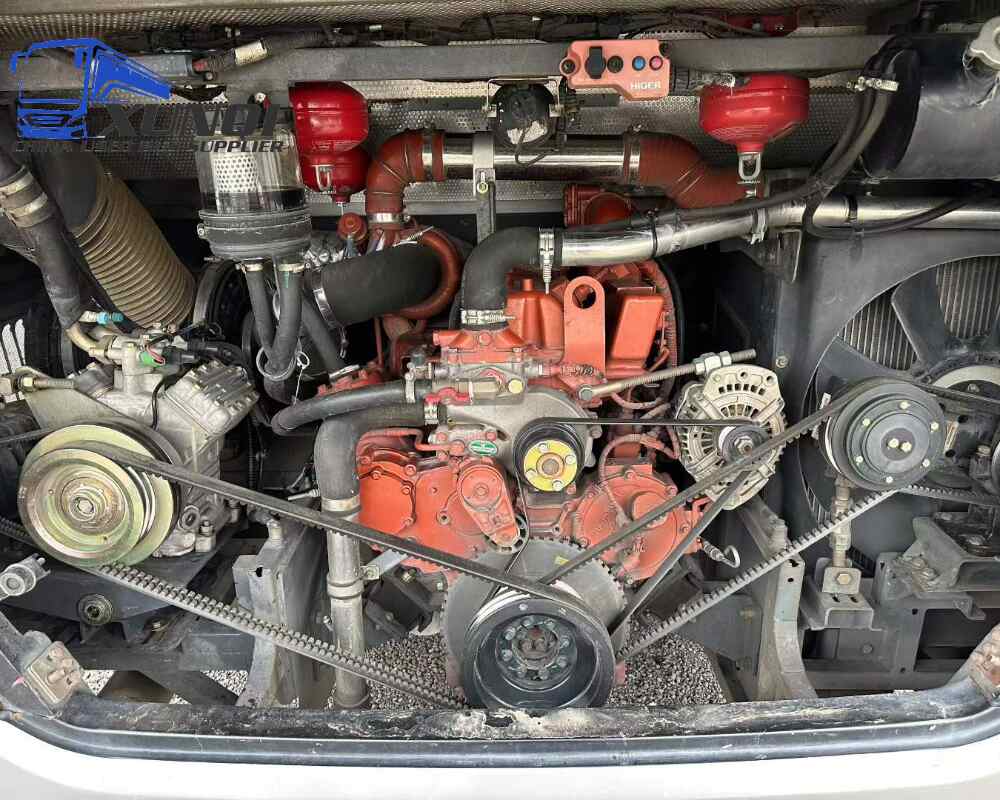 Used Haige bus KLQ6125 56 Seats 2019 Year 12 Seters long China bus yuchai 6-cylinder diesel engine Used Haige bus KLQ6125 56 Seats 2019 Year 12 Seters long China bus yuchai 6-cylinder diesel engine