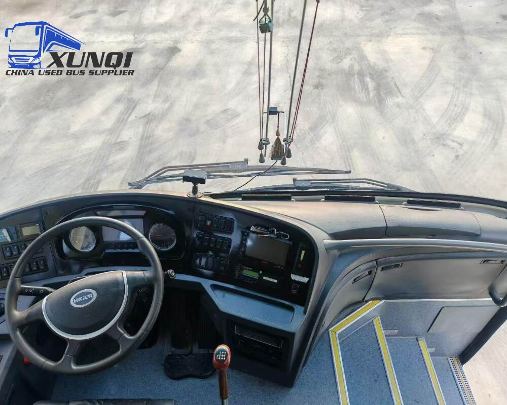 Used Haige bus KLQ6852 29 Seats 2023 Year 8 Seters long China bus yuchai 6-cylinder diesel engine