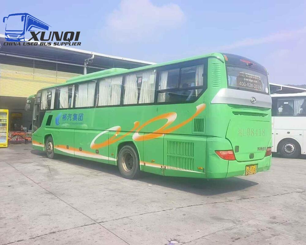 Used Higer bus KLQ6125 50 Seats 2016 year 12 meters long China bus yuchai 6-cylinder diesel engine