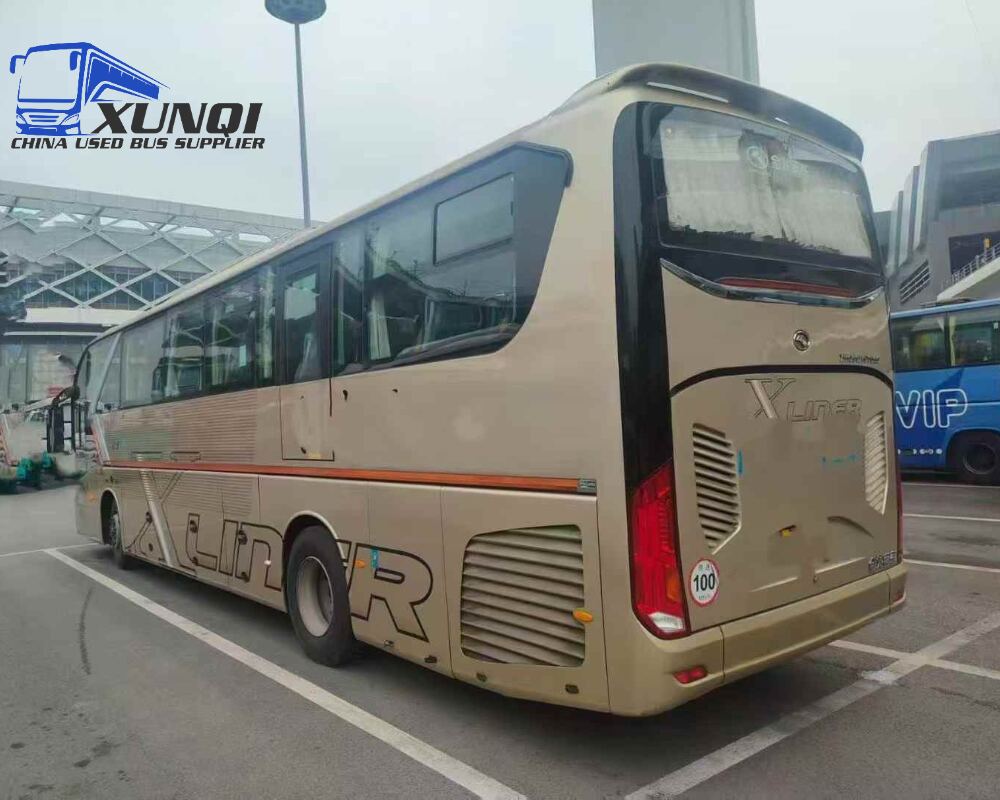 Used Kinglong bus XMQ6127 50 Seats 2019 year 12 meters long China bus weichai 6-cylinder diesel engine