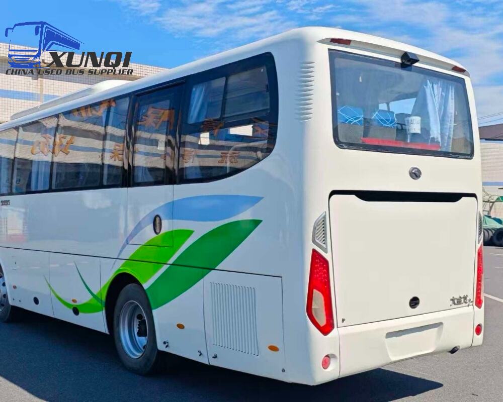 Used Kinglong bus XMQ6879 39 Seats 2016 year 8 meters long China bus yuchai 4-cylinder diesel engine