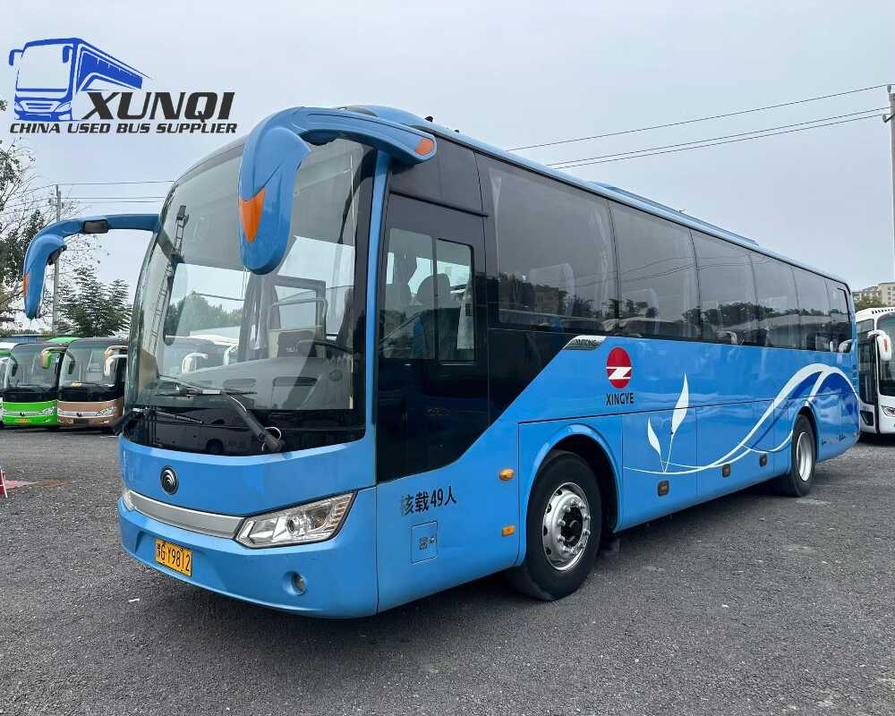 Used Yutong bus ZK6115 49 Seats 2014 year 11 meters long China bus yuchai 6-cylinder diesel engine