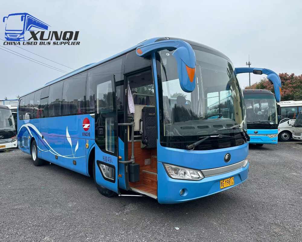 Used Yutong bus ZK6115 49 Seats 2014 year 11 meters long China bus yuchai 6-cylinder diesel engine