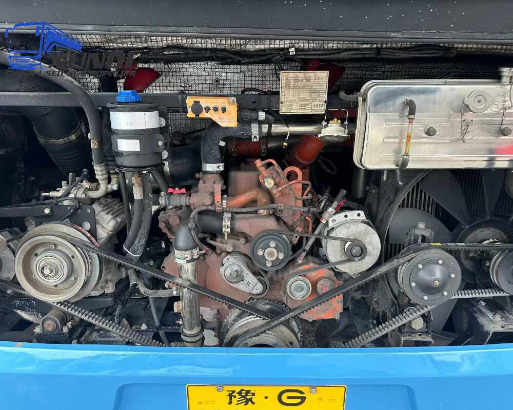 Used Yutong bus ZK6115 49 Seats 2014 year 11 meters long China bus yuchai 6-cylinder diesel engine