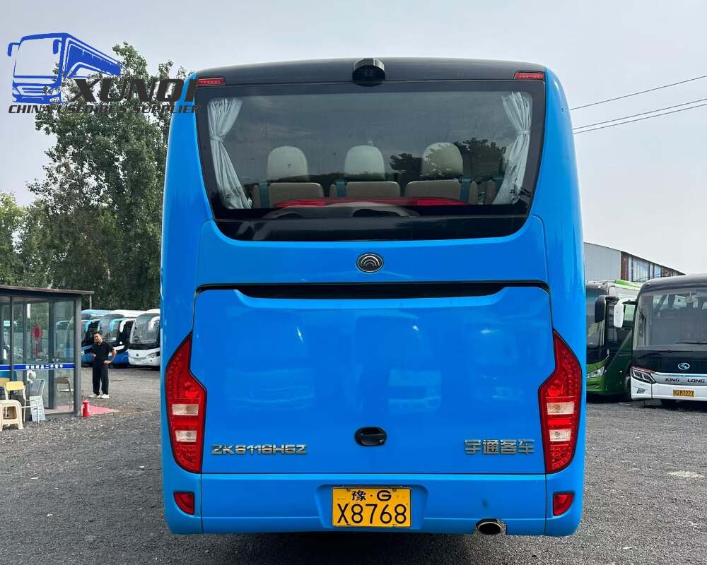 Used Yutong bus ZK6116 48 Seats 2017 Year 11 Seters long China bus weichai 6-cylinder diesel engine