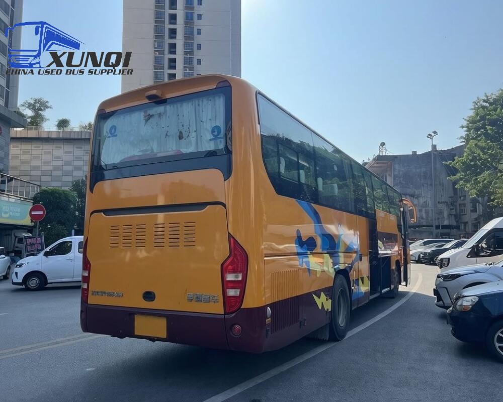 Used Yutong bus ZK6119 48 Seats 2018 Year 11 Seters long China bus yuchai 6-cylinder diesel engine