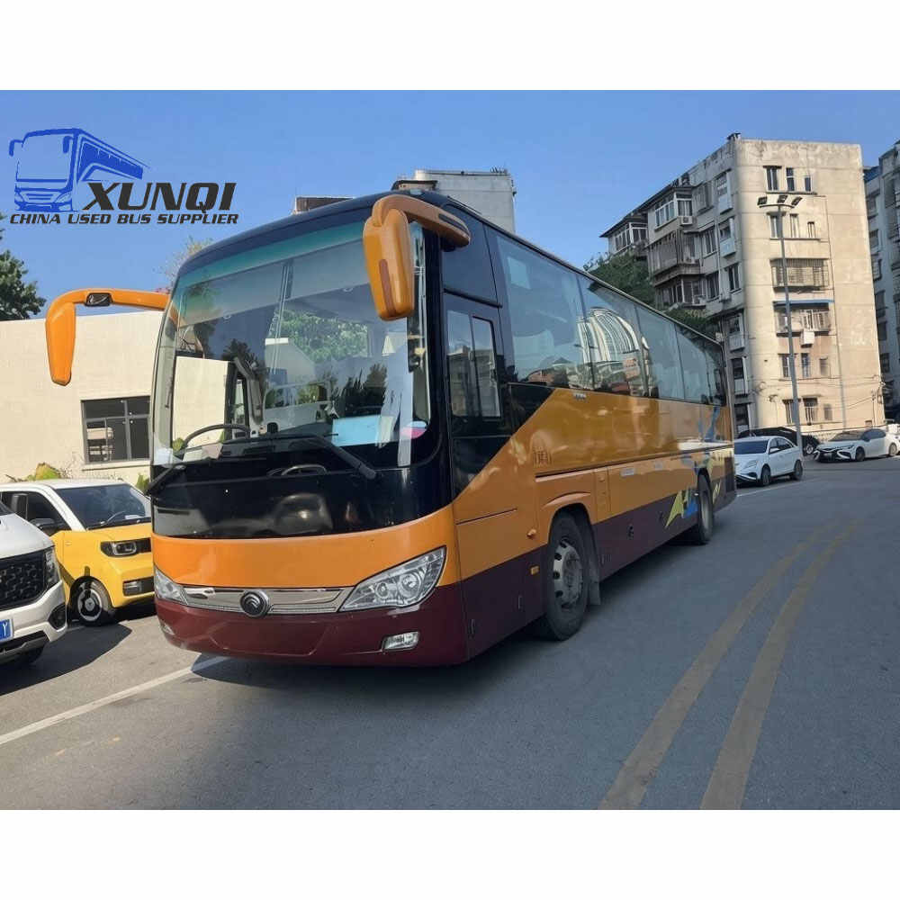 Used Yutong bus ZK6119 48 Seats 2018 Year 11 Seters long China bus yuchai 6-cylinder diesel engine