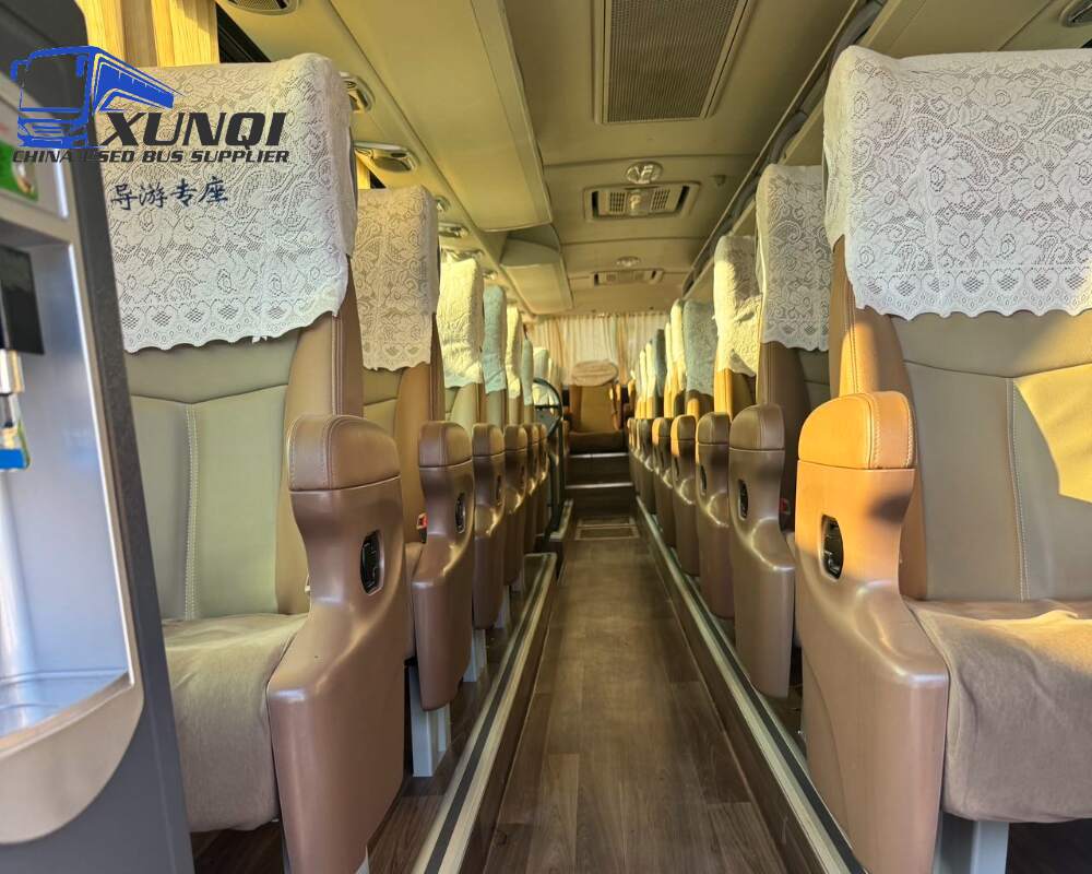 Used Yutong bus ZK6120 37 Seats 2024 Year 12 Seters long China bus weichai 6-cylinder diesel engine