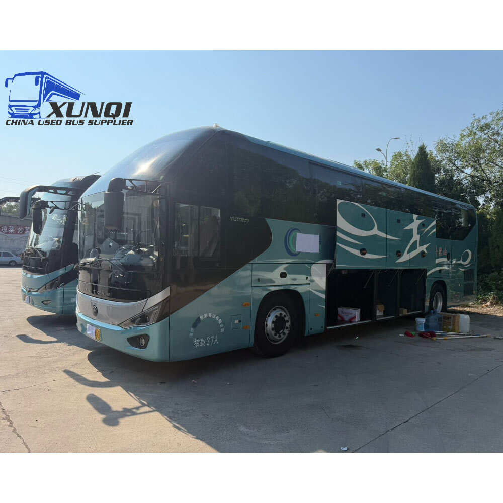 Used Yutong bus ZK6120 37 Seats 2024 Year 12 Seters long China bus weichai 6-cylinder diesel engine