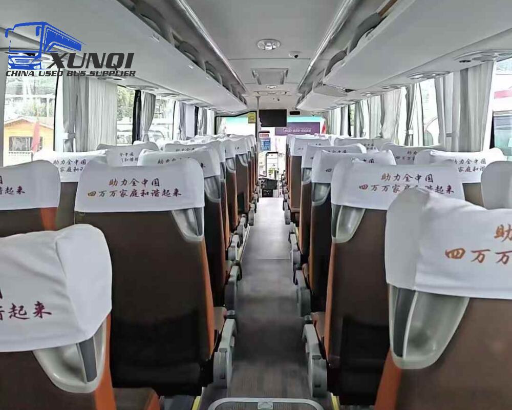 Used Yutong bus ZK6120 50 Seats 2021 year 12 meters long China bus weichai 6-cylinder diesel engine