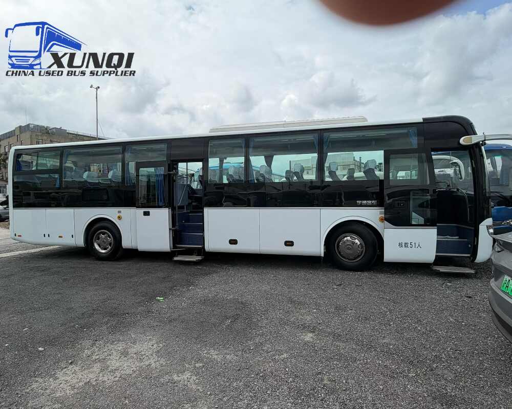 Used Yutong bus ZK6121 51 Seats 2014 Year 12 Seters long China bus weichai 6-cylinder diesel engine