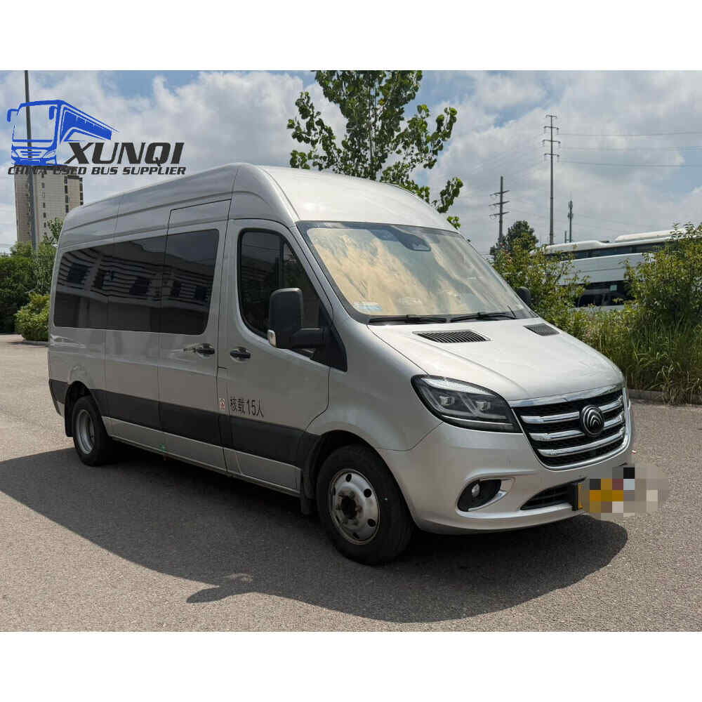 Used Yutong bus ZK6600 15 Seats 2024 Year 6 Seters long China bus Dongfeng turbocharged 4-cylinder engine