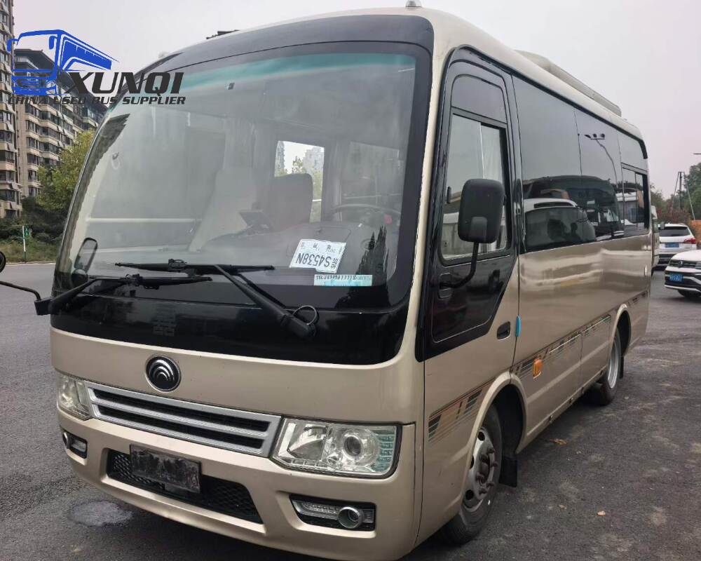Used Yutong bus ZK6609 17 Seats 2016 year 6 meters long China bus yuchai 4-cylinder diesel engine