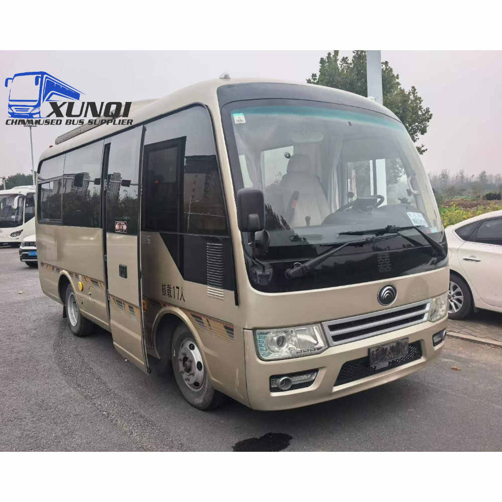 Used Yutong bus ZK6609 17 Seats 2016 year 6 meters long China bus yuchai 4-cylinder diesel engine