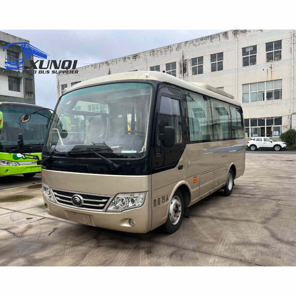 Used Yutong bus ZK6609 19 Seats 2018 Year 6 Seters long China bus yuchai 4-cylinder diesel engine