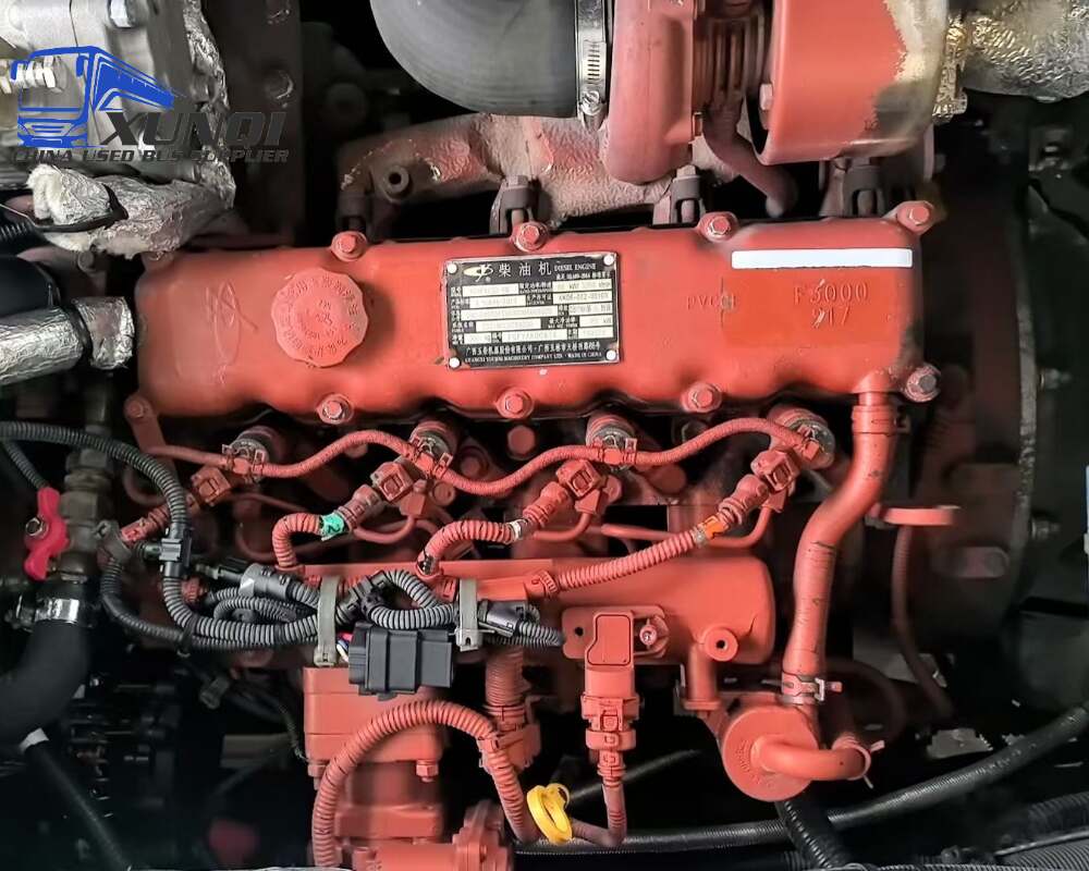 Used Yutong bus ZK6609 19 Seats 2019 Year 6 Seters long China bus yuchai 4-cylinder diesel engine