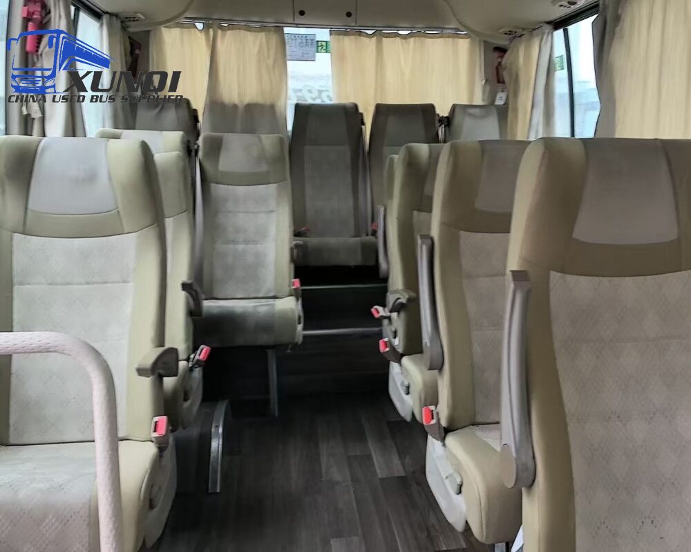 Used Yutong bus ZK6609 19 Seats 2019 Year 6 Seters long China bus yuchai 4-cylinder diesel engine