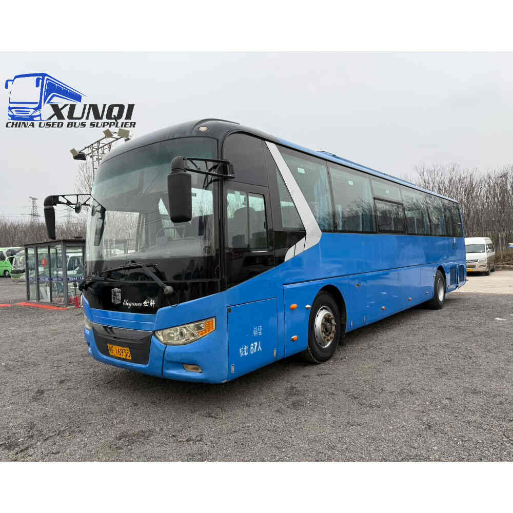 Used Zhongtong bus LCK6120 67 Seats 2016 Year 12 Seters long China bus yuchai 6-cylinder diesel engine